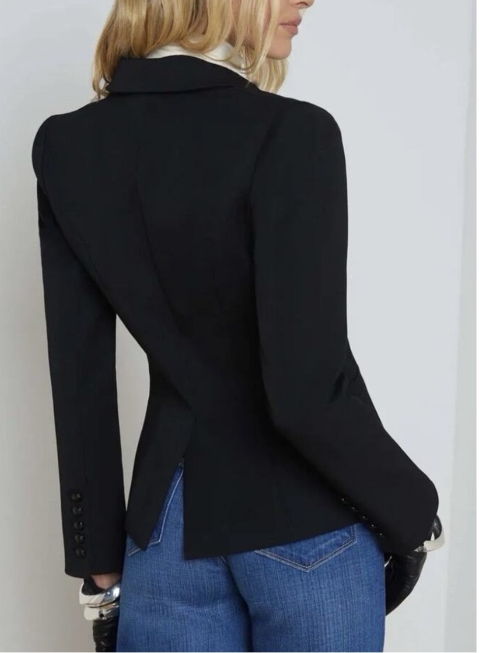 Lagence Marie Double Breasted Slim Fit Blazer NWT - Picture 4 of 10